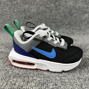 Nike Air Max SC Shoes Sneakers Toddler Size 6C Black Blue Gray White DH9410-005